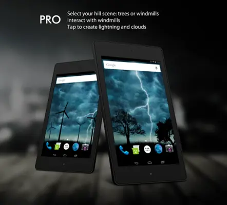 Live Storm Live Wallpaper - Free android App screenshot 1